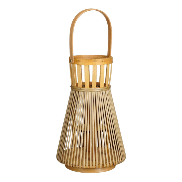 Mica Decorations Cosmo Lantaarn - H38 x Ø15 cm -Lichtbruin