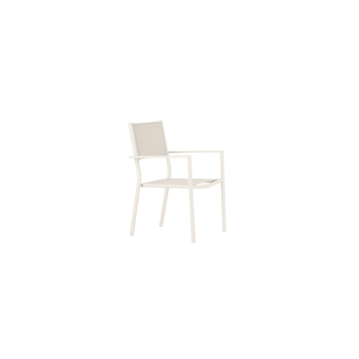 Venture Home Copacabana Eetkamerstoel 61 x 88 x 56,5 - Beige - 2-pack