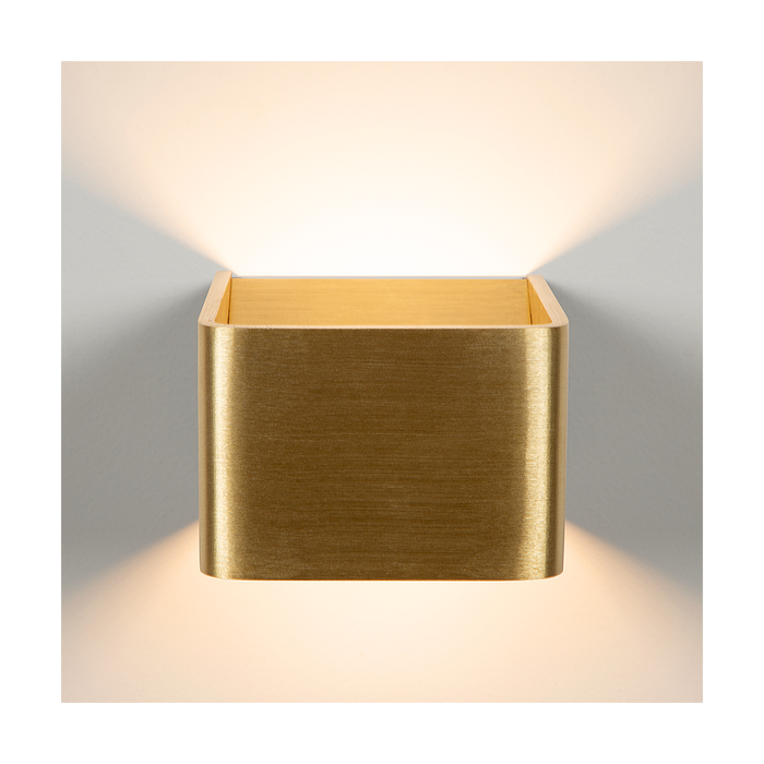 Atmooz Calla - Wandlamp - Wandspot - Brons - Antique Brass - 10 x 10 cm