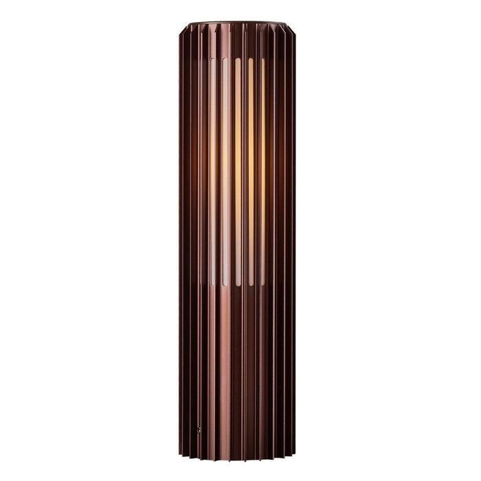 Nordlux Buitenlamp Aludra seaside paal H 45 cm bruin metallic