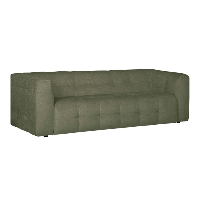 by fonQ Mush 3-zitsbank - Chenille - Groen