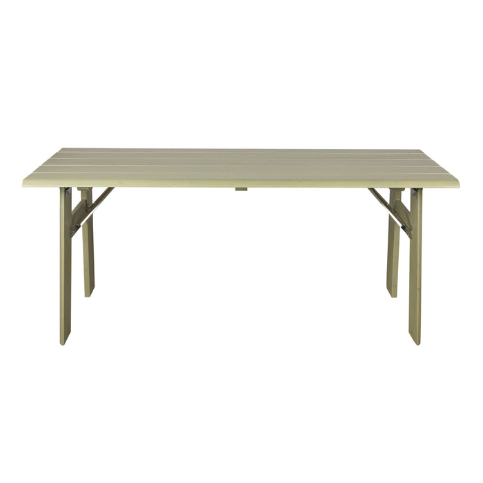 Zuiver Avenue Picknicktafel 180 x 79 cm Hout Groen