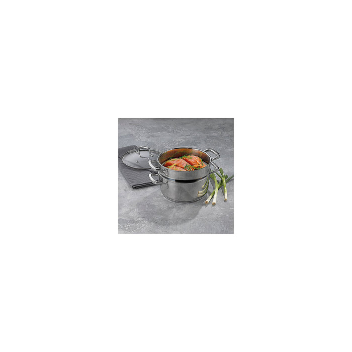 Stoompan met Inzet RVS, 2,4 L - Kela | Flavoria