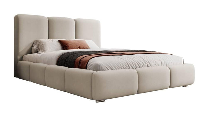 NADUVI Collection Bedframe Briar velvet 140x200