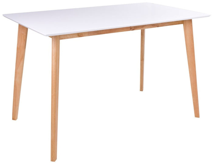 House Nordic Vojens Rechthoekige Eettafel Wit