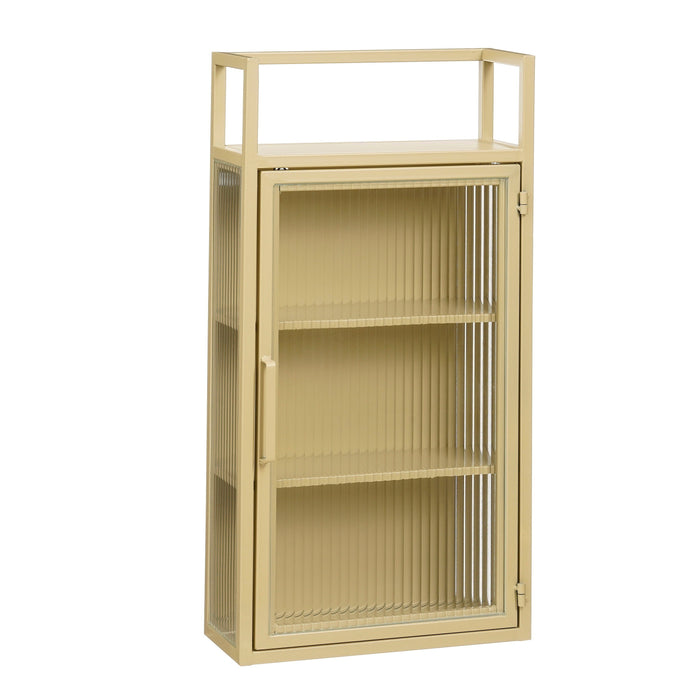 Mica Decorations Clifton Wandkast - Metaal - Beige