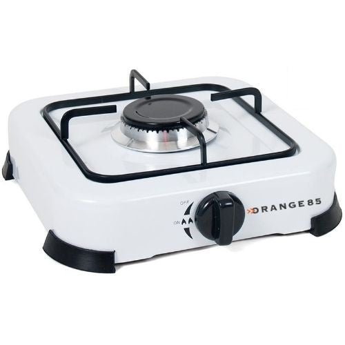 Orange85 Camping Gaspit Wit 1 pit 26 cm Kookstel Gas Kooktoestel Dr...
