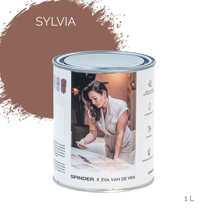 Spinder x Eva van de Ven - 1L Matte Muurverf - Sylvia