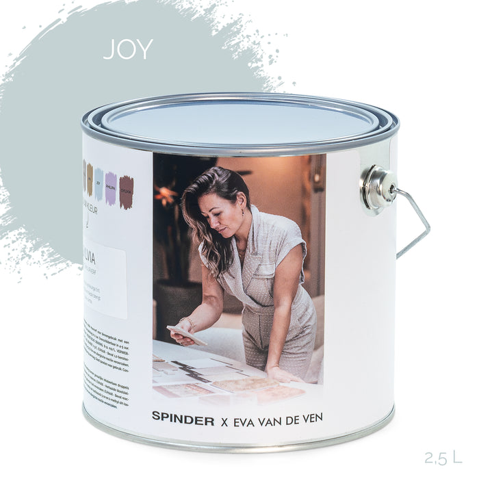 Spinder x Eva van de Ven - 2,5L Matte Muurverf - Joy