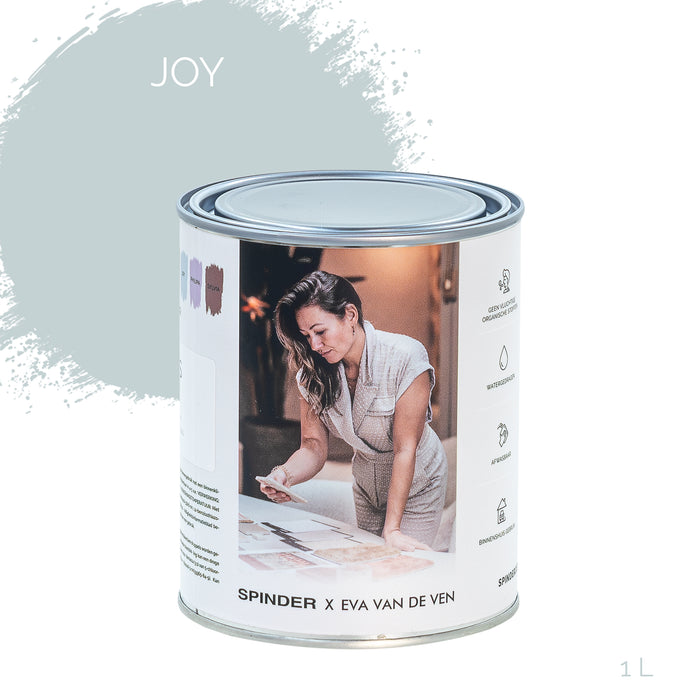 Spinder x Eva van de Ven - 1L Matte Muurverf - Joy