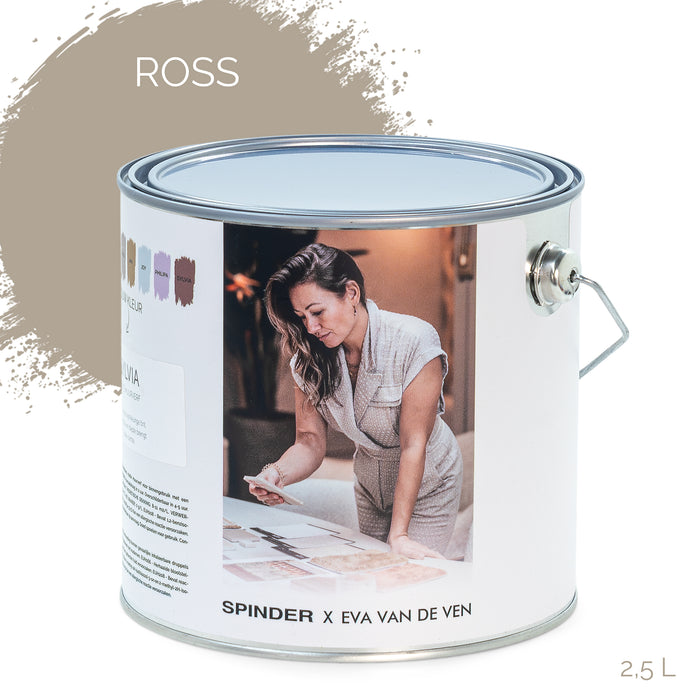 Spinder x Eva van de Ven - 2,5L Matte Muurverf - Ross
