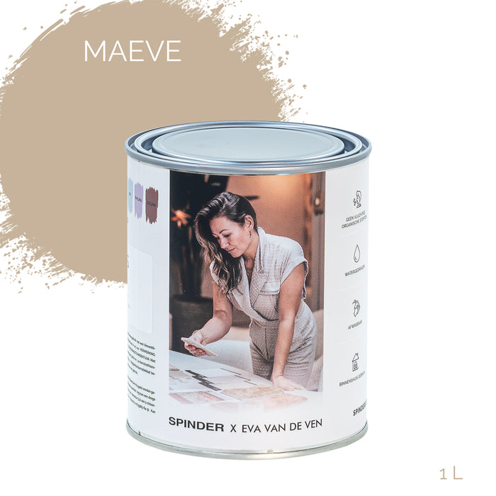 Spinder x Eva van de Ven - 1L Matte Muurverf - Maeve