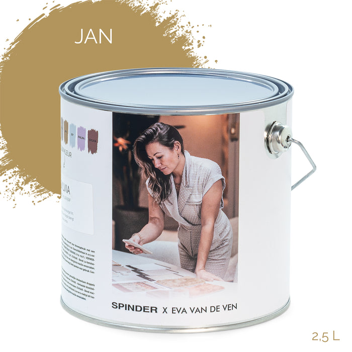 Spinder x Eva van de Ven - 2,5L Matte Muurverf - Jan