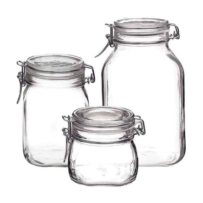 Bormioli Rocco Weckpottenset Fido glas 3-delig 149740S06021990