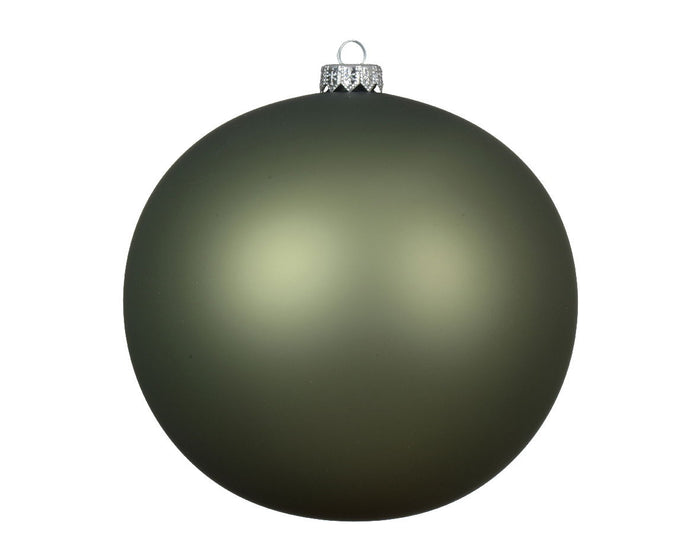 Decoris - Kerstballen glas d15 cm rosemarijn N