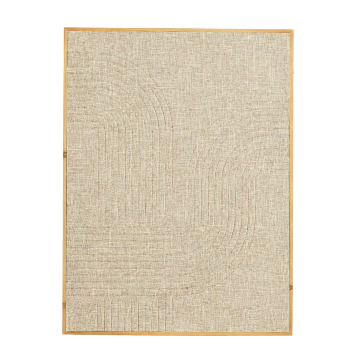 Mica Decorations Mista Wanddecoratie - 100% FSC - MDF - Bruin