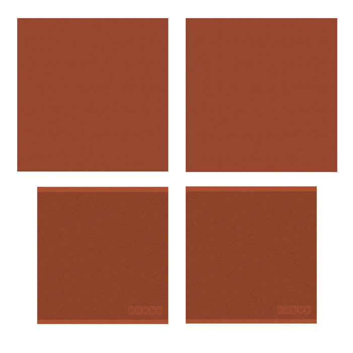 DDDDD 2x theedoek + 2x keukendoek Logo - Terra