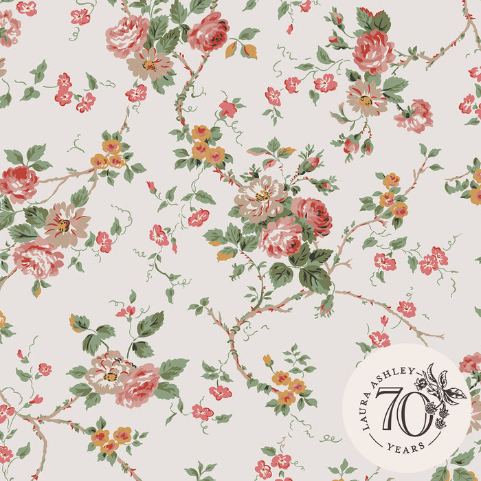 Laura Ashley Mountney Garden Antique Behang - Bloemen - 10mx52cm -