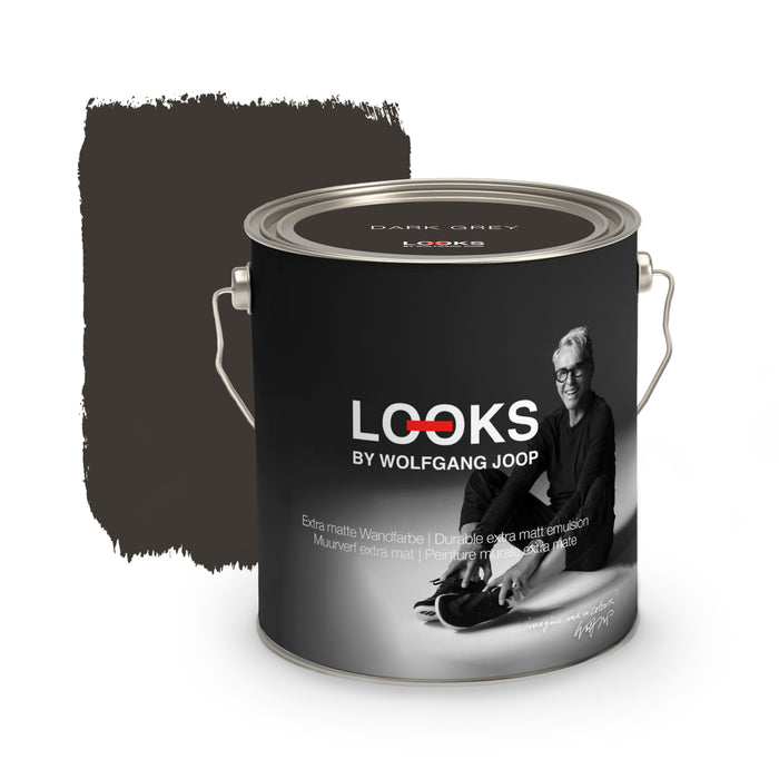 LOOKS by Wolfgang Joop Matte Muurverf Donkergrijs 2,5L