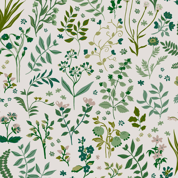 Joules vliesbehang Holcombe Floral Cream