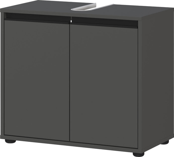 Germania Lemont Grafiet Wastafelonderkast 63 cm