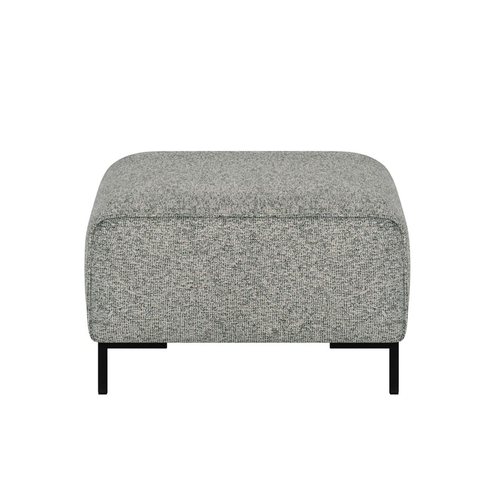by fonQ Loft Hocker - Chenille Melange - Mintgroen