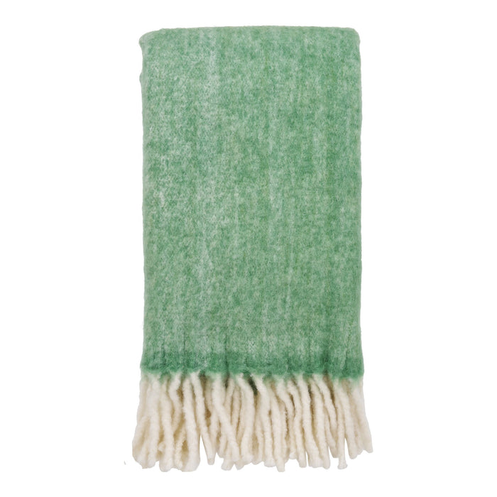 Carmel Plaid - Plaid, wool mix, green 130x170 cm