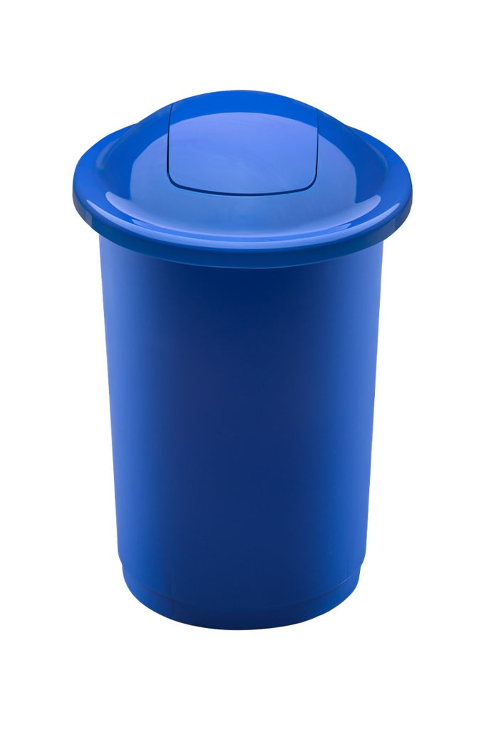 Plafor Quatro Prullenbak, afvalbak afvalscheiding, recycling, keuken 50L, Blauw