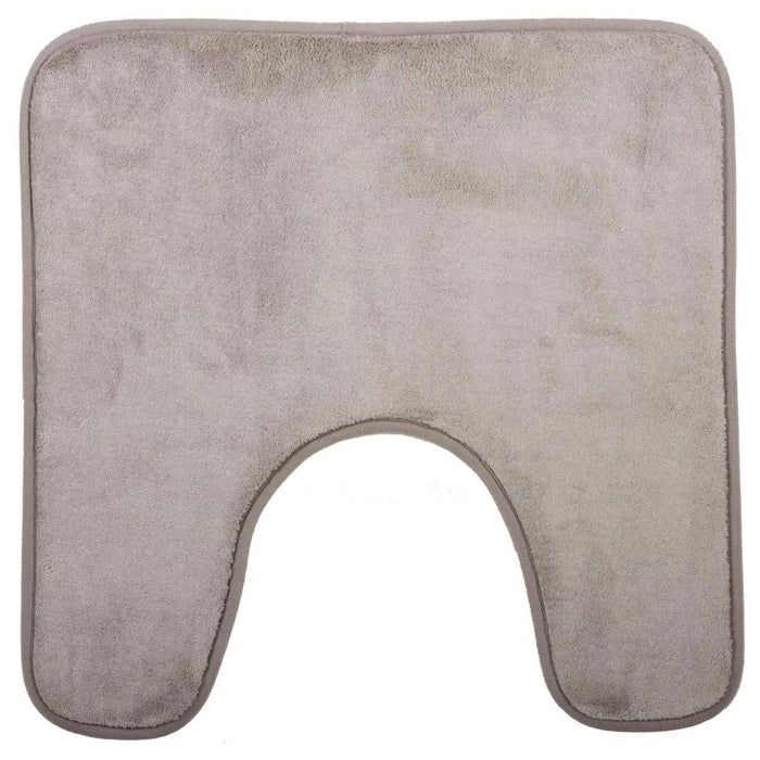 5Five WC Badkamerkleedje|badmat tapijt - taupe - 48x48cm