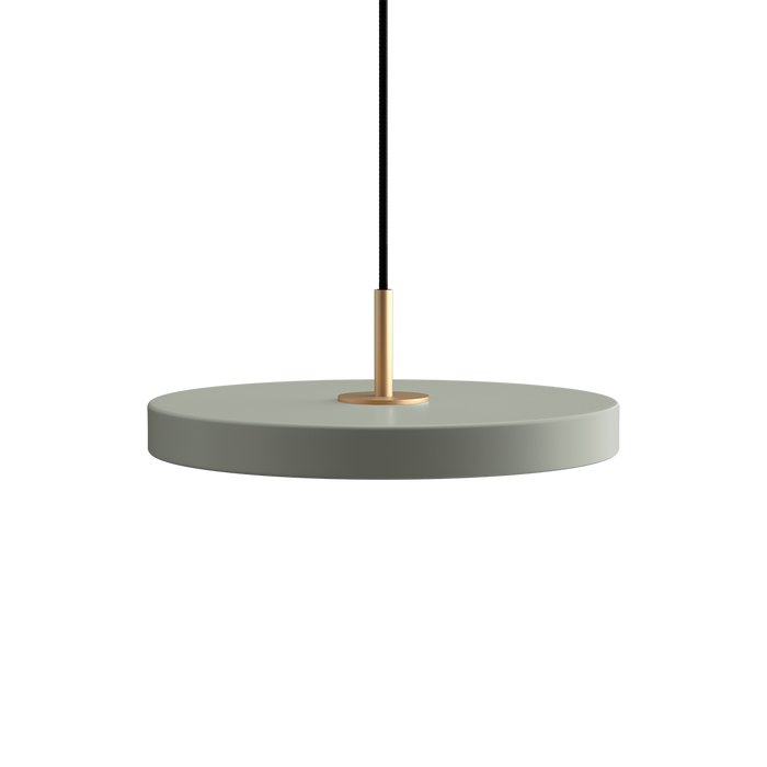 Umage Asteria Plus Mini hanglamp nuance olive - met koordset - Ø31 cm