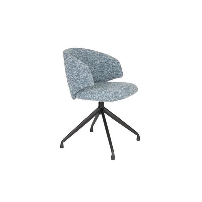 Puur Charlie eetkamerstoel - blauw