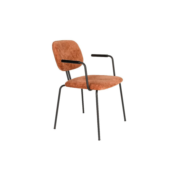 Puur Rahim armstoel - terracotta