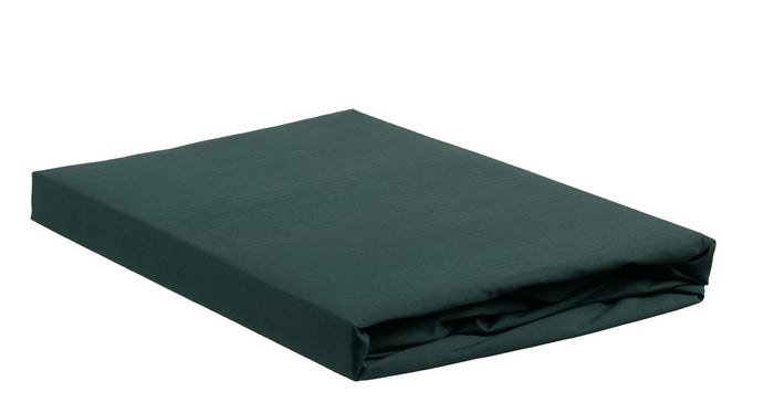 Ambiante Jersey - Hoeslaken - 180x200|210 - Donker Groen