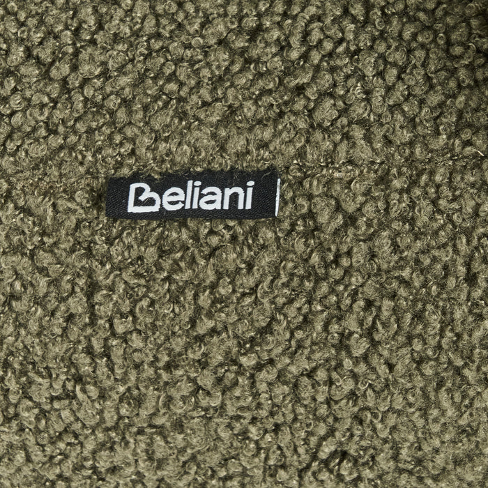 Beliani - ILBRO - Tweezitsbank - Groen|Donkerbruin - Bouclé