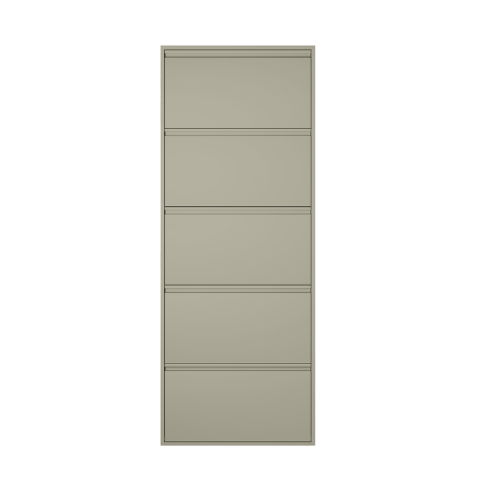 by fonQ Klip Schoenenkast - 5 Vakken - Taupe