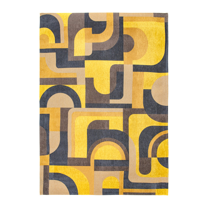 Louis de Poortere Yellow Meyer Vloerkleed 80 x 150 cm - Nuance