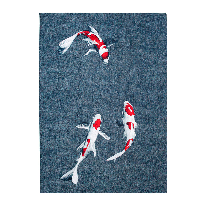 Louis de Poortere Pop Vloerkleed 200 x 280 cm - Japanese Pond