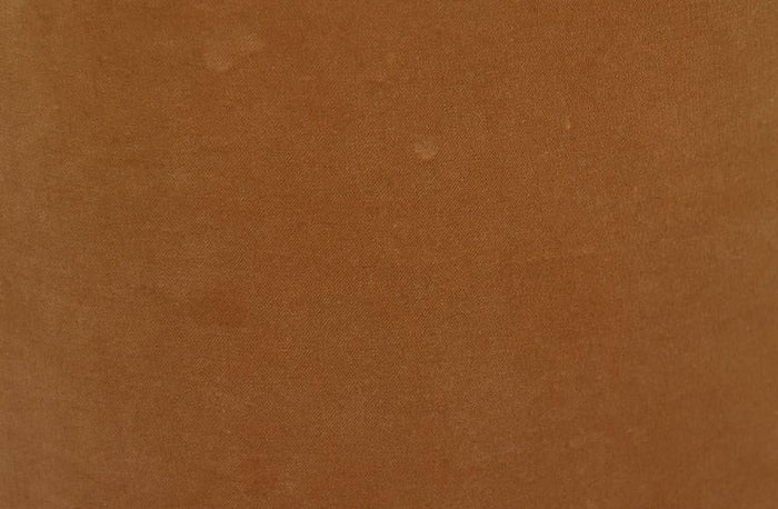 HSM Collection-Ronde Lampenkap-ø42x28-Beige|Goud-Stof