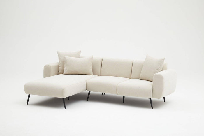 Kalune Design Hoekbank Zeno links bouclé