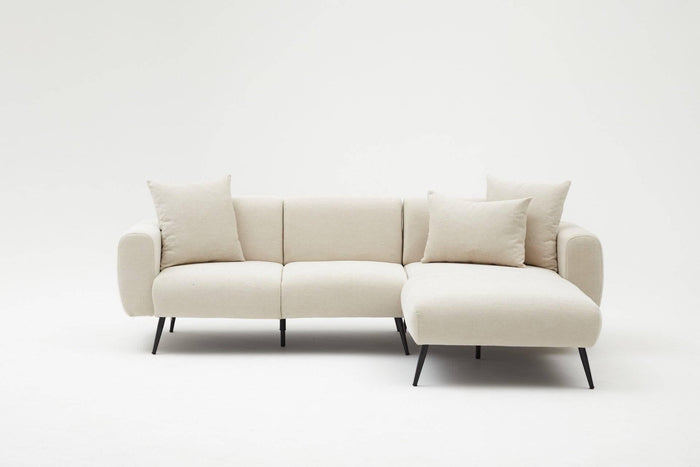 Kalune Design Hoekbank Zeno rechts bouclé