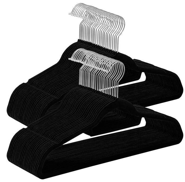 ACAZA Kledinghanger Zwart - 50 st.