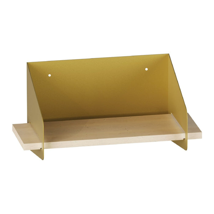 Calicosy - Wandplank L40 cm WREN - Goud|Hout