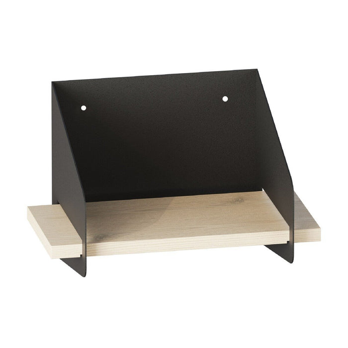 Calicosy - Wandplank L30 cm WREN - Zwart|hout