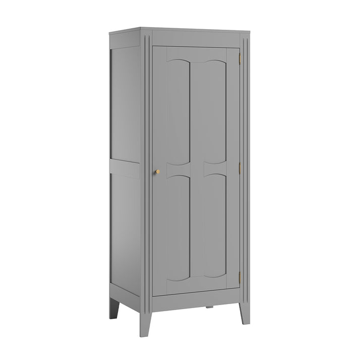 Calicosy - Kledingkast MILENNE - H196.8 cm - Grijs