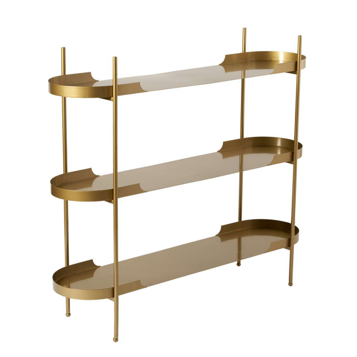 Calicosy - Metalen Wandrek BLAIR - B120 cm - Gouden