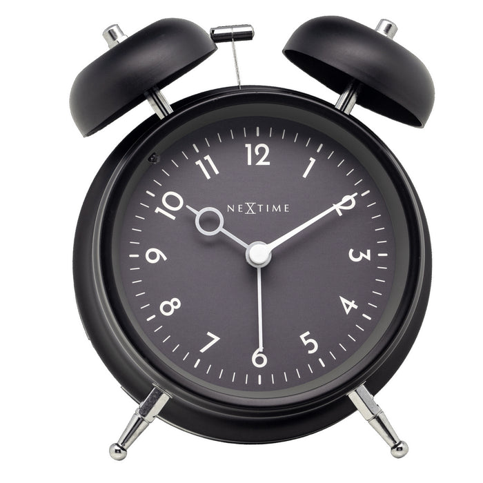 NeXtime - Tafelwekker 12 x 14 x 6cm-Stil-Licht-Metaal-NeXtime Golden