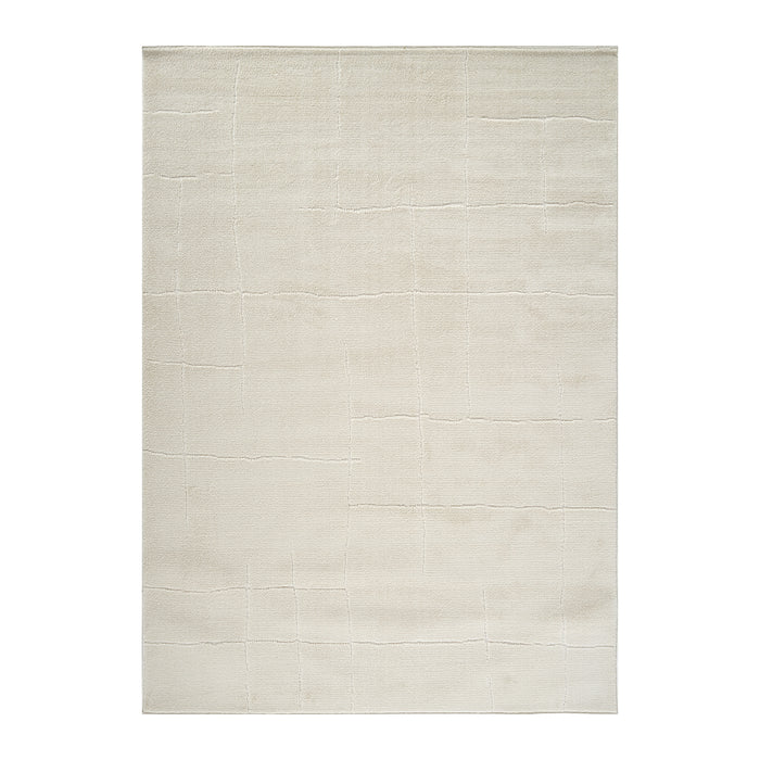 by fonQ Stribb Vloerkleed 200 x 275 cm - Ivoor