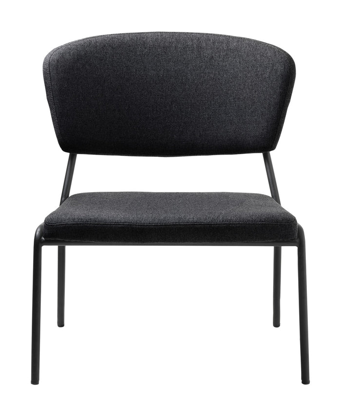 Giga Living - Fauteuil Grijs Stof - Zithoogte 40cm - Brantford
