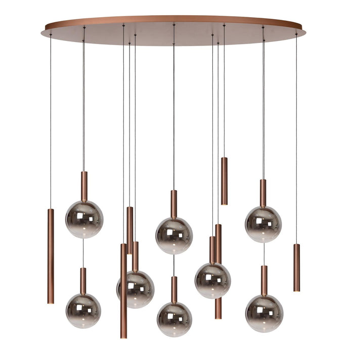 Lucide Premium JASMINE Hanglamp - Koper