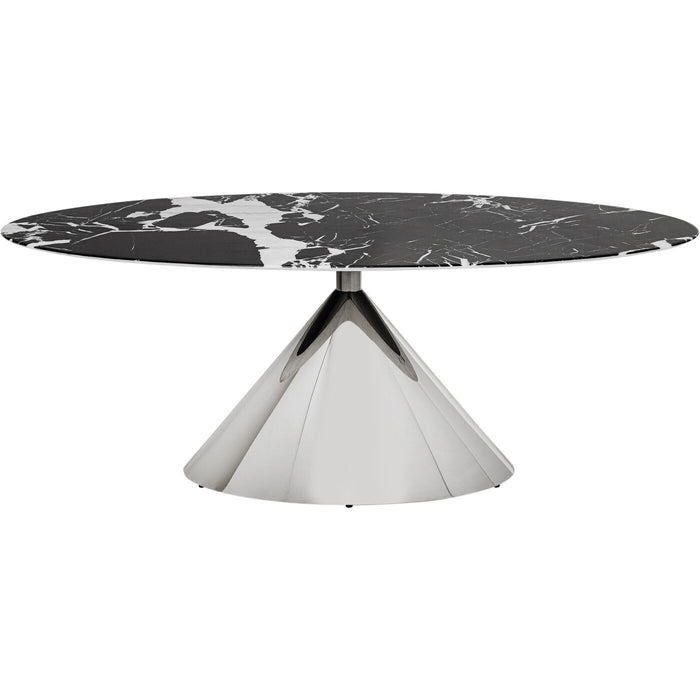 Eettafel Mambo 200x100cm chroom Kare Design